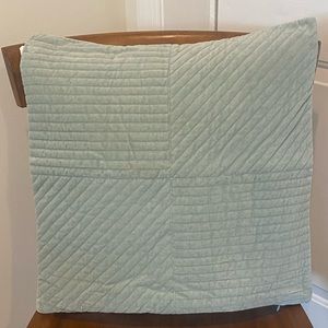 H&M Home Stitched Velvet Pillow Cover